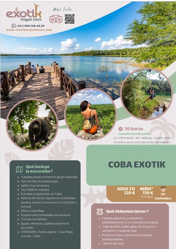 Ofertas Excursiones en la Riviera Maya - Exotik Mayan Tours - Foro Guías y Excursiones