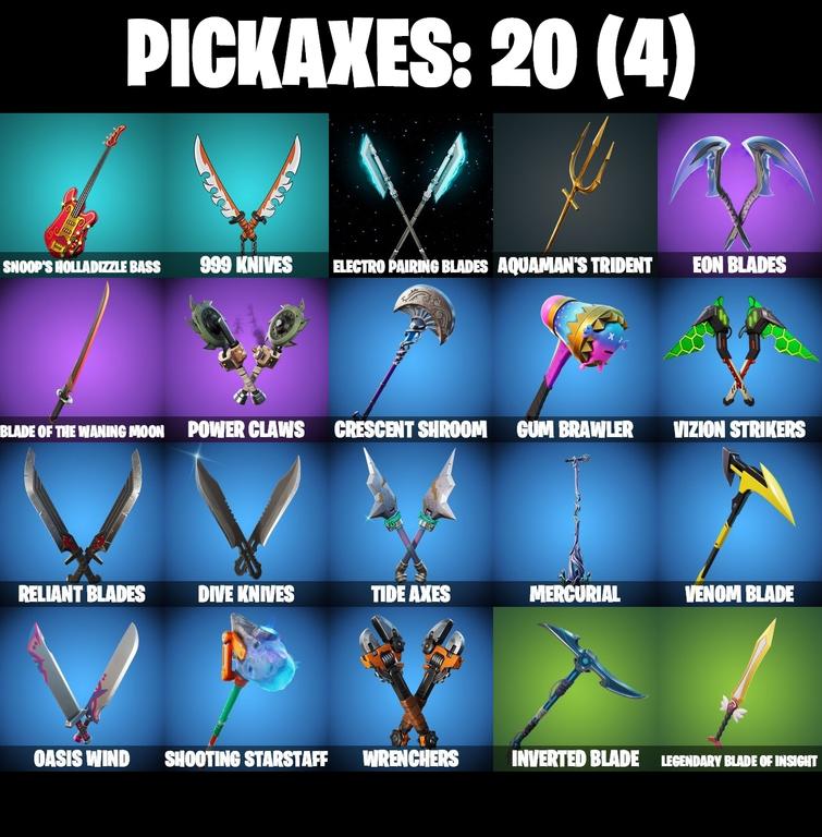 pickaxes comp