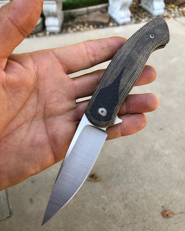 Rodayo 1 - Green Micarta 2
