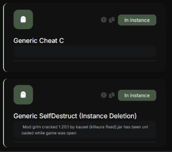 RUIN Mode detection screenshot