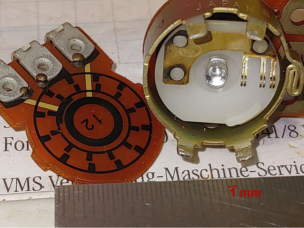 Drehgeber L-1000C gereinigt bemaßt