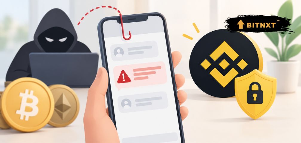 Binance Warns of Phishing Texts Fake Security Alerts