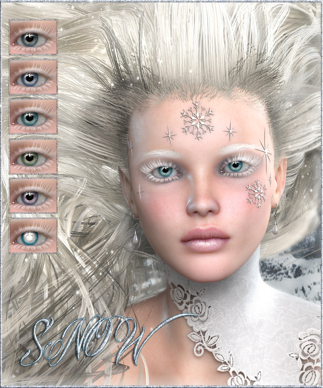 Vh snow 2025 free daz 3d models