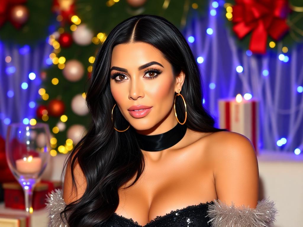 What is the average cost of a Kardashian Christmas party