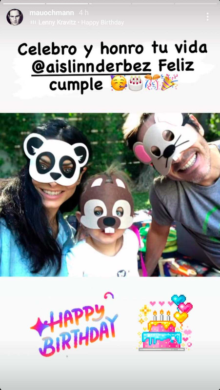 Mauricio Ochmann envió tierna felicitación a Aislinn Derbez por su cumpleaños