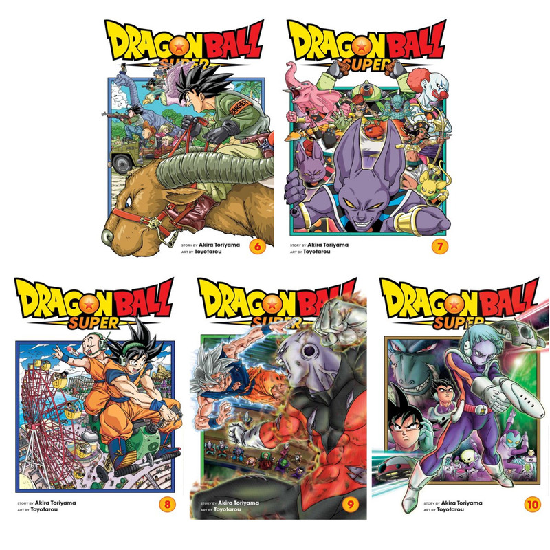 Manga: Dragon Ball, Vol. 1-6 (a 6-book set, Paperbacks, Japanese version)