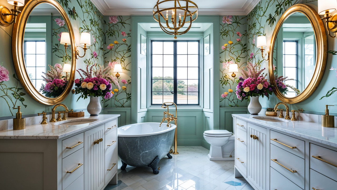 Bathroom Wallpaper
