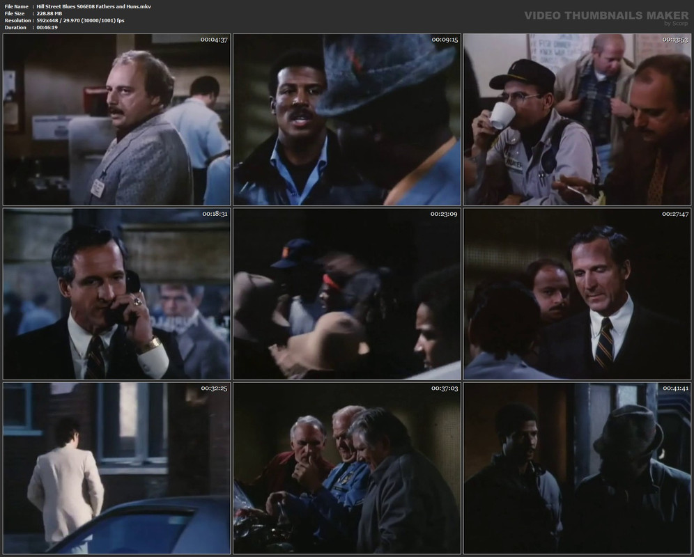 Hill Street Blues S06E08 Fathers and Huns.mkv