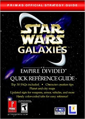 Prima Games Official Game Guides Star-Wars-Galaxies-Quick-Reference-Guide