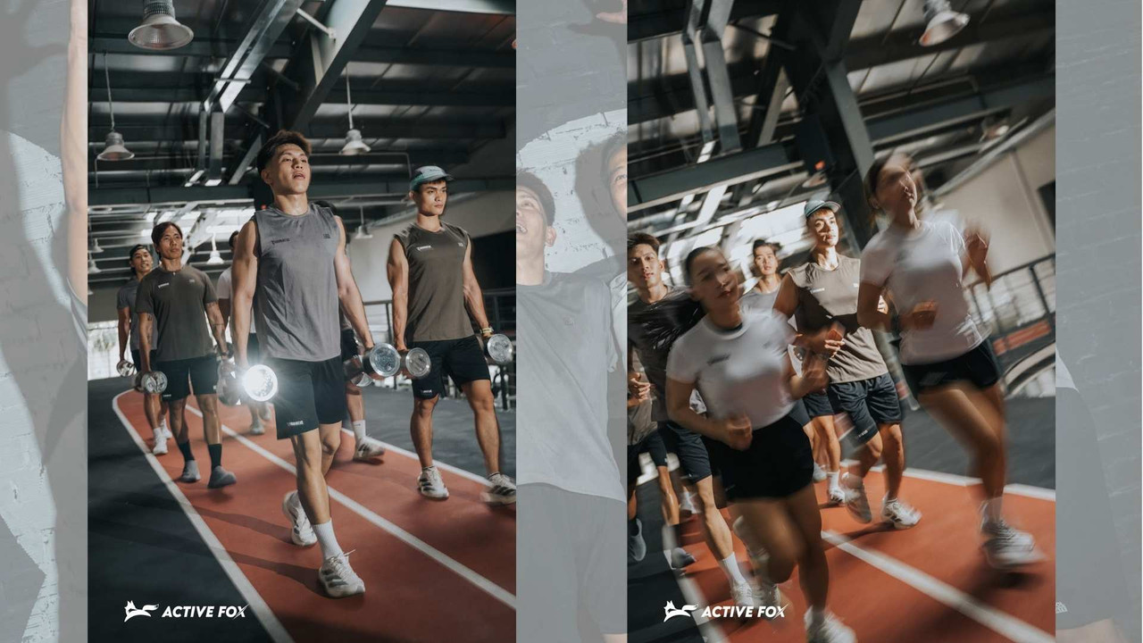 Active Fox - buổi tập kết hợp mang tạ và chạy bộ xây nền tảng HYROX