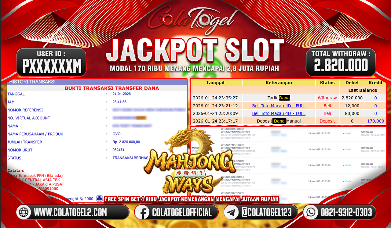 JACKPOT SLOT GACOR!!