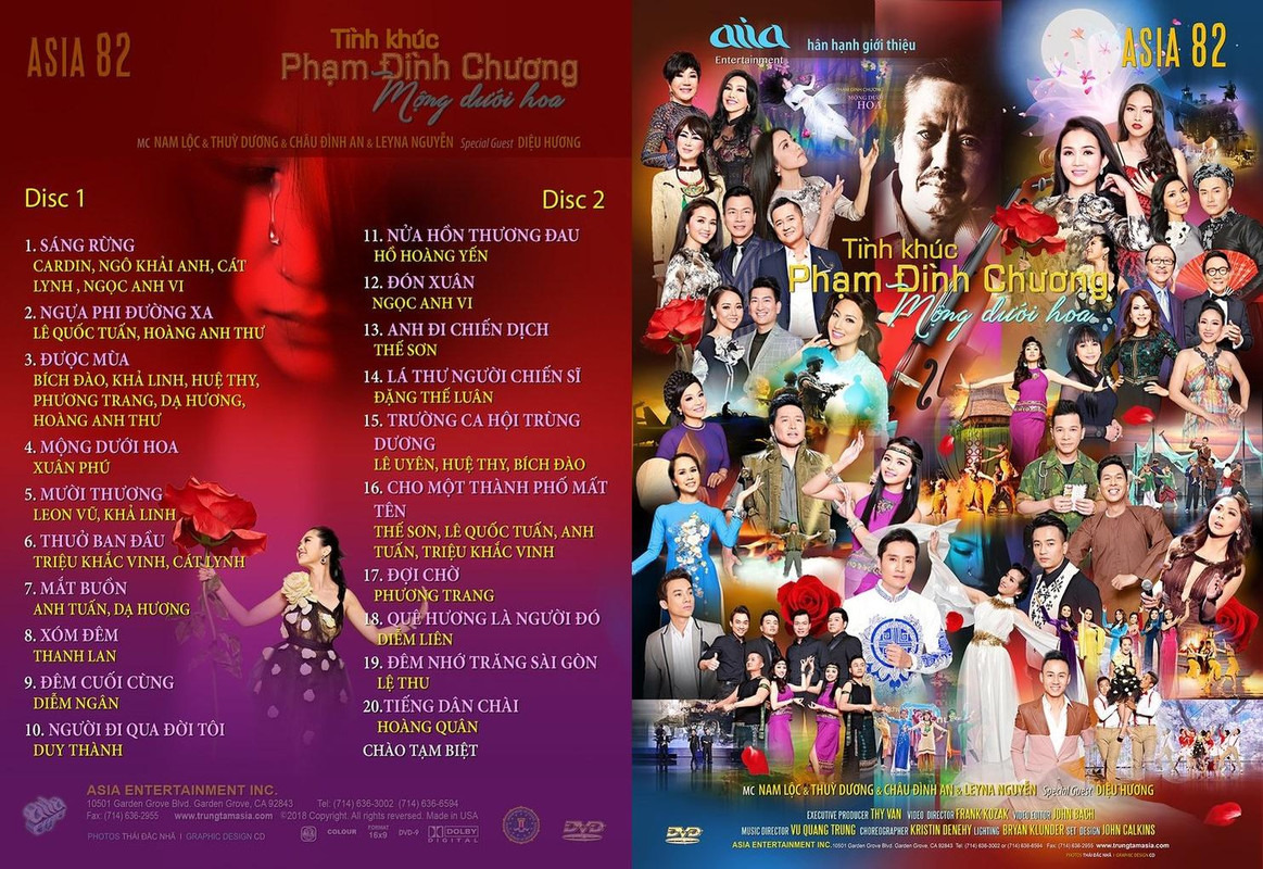 Asia 082 - Mong Duoi Hoa - Tinh Khuc Pham Dinh Chuong