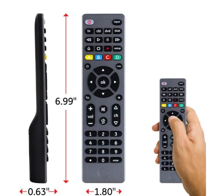 Control remoto universal GE-33709.