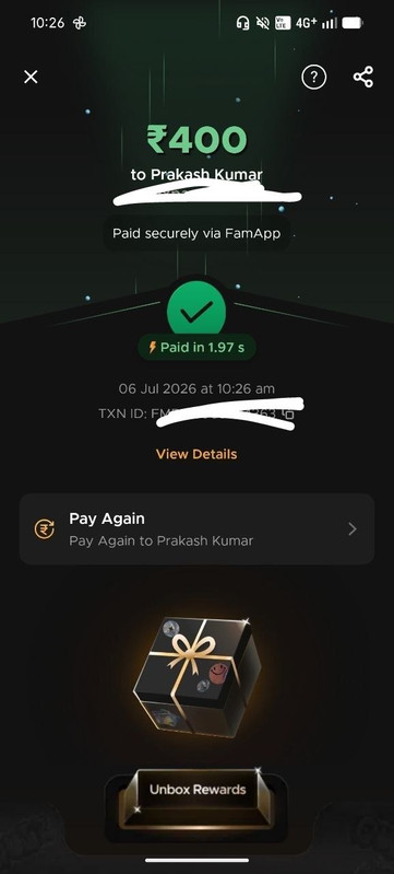 Payment Proof 1