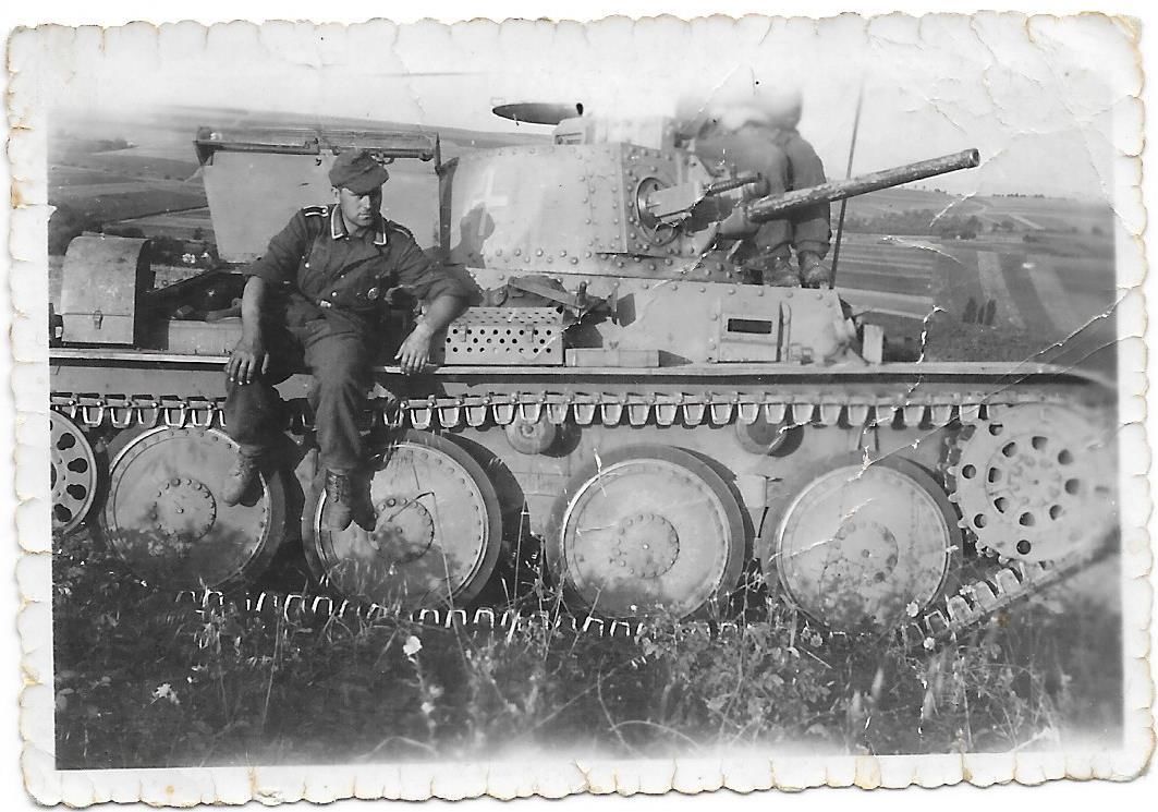 Aus Auflösung Foto 2 WK Panzer Original