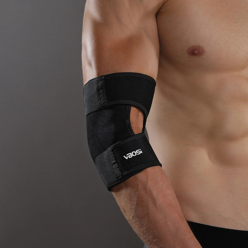 Neoprene Elbow Brace Support Wrap for Arthritis Tendonitis Pain Relief Side View