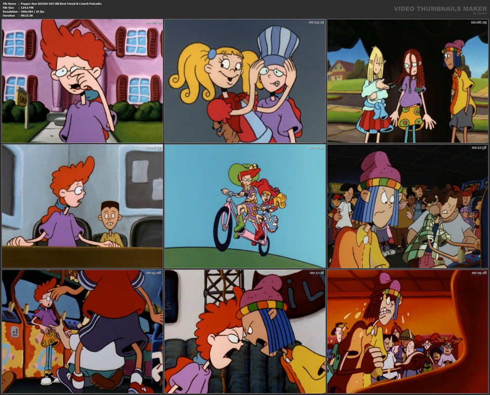 Pepper Ann S01E04-E05 Old Best Friend & Crunch Pod.mkv