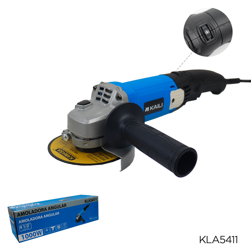 AMOLADORA ANGULAR 1000W 115MM KAILI