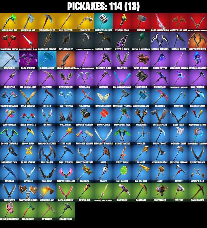 pickaxes comp