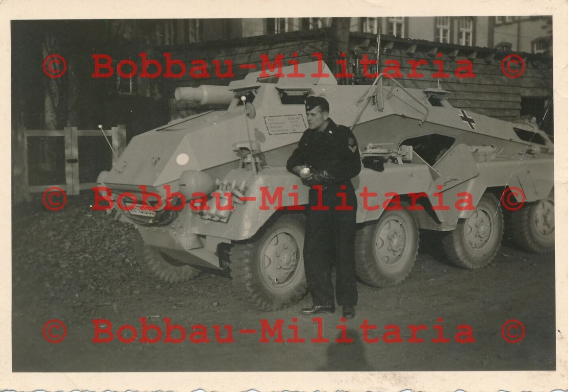 Wehrmacht schwerer Panzerspähwagen SdKfz 233 Stummel mit 7,5cm Kanone Umbau