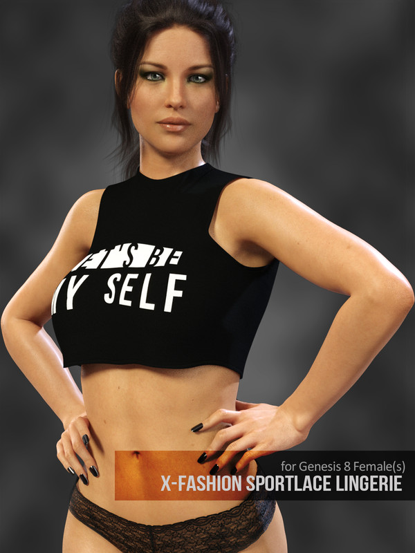 X-Fashion SportLace Lingerie for Genesis 8 Females X-Fashion SportLace Lingerie for Genesis 8 Females