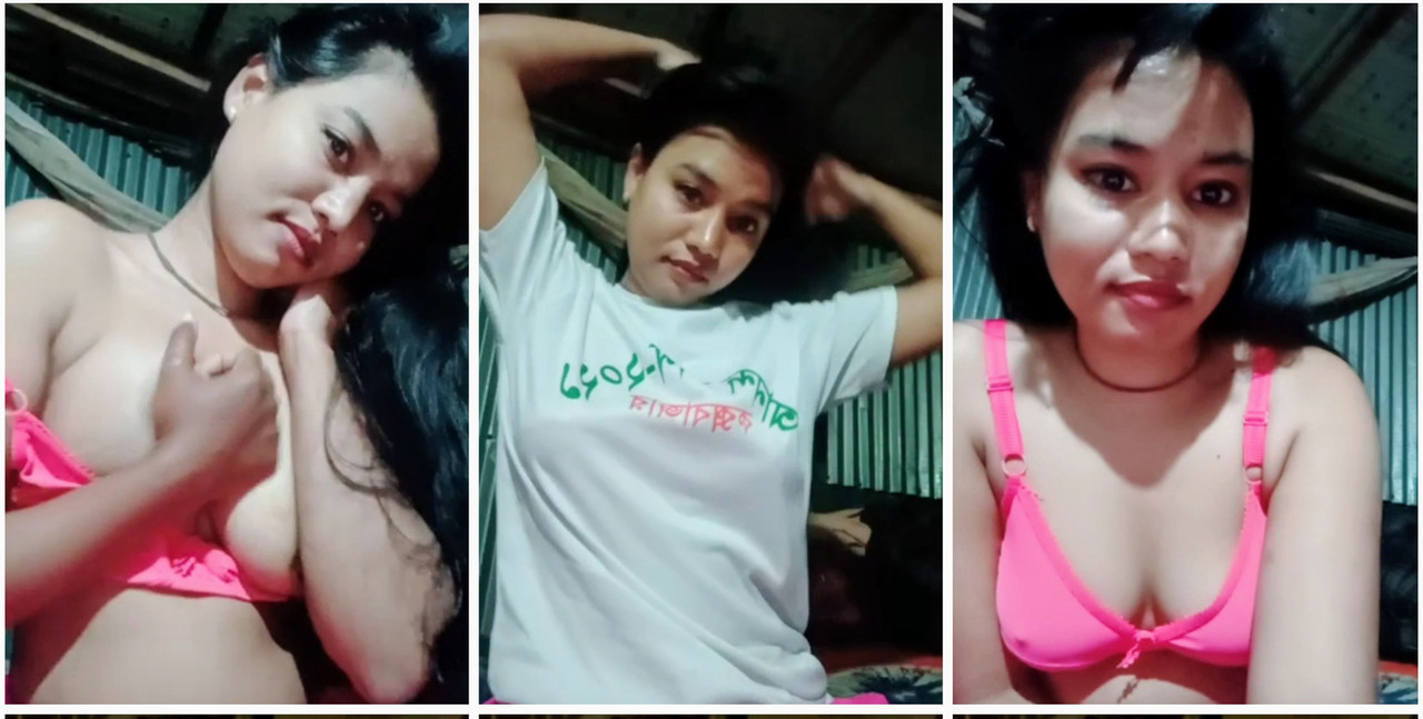 Desi girl showing her boob on camera full nude viral video!!