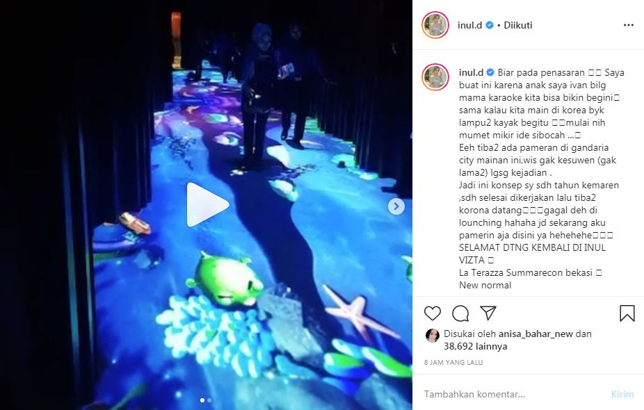 Inovasi baru karaoke milik Inul Daratista
