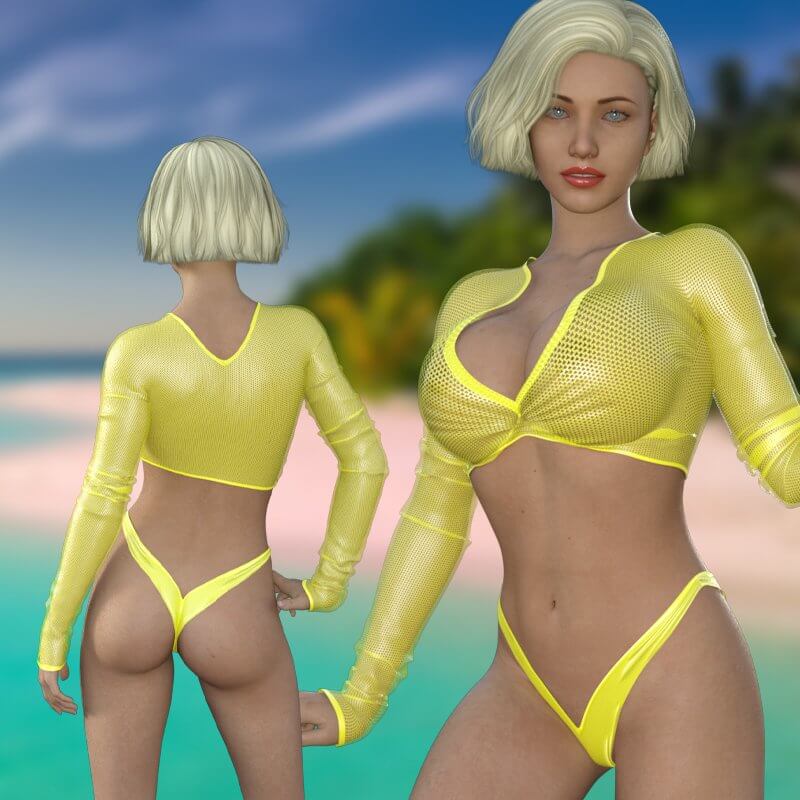 2pc Swimsuit G8F