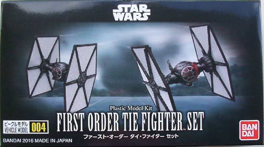 Bandai 144 First Order TIE Fighter Set