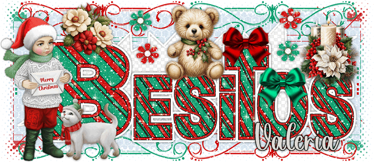 Besos Christmas Bear valeria