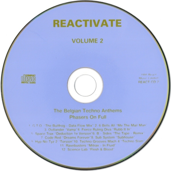 02/02/2023 - Reactivate Volume #2 - Phasers On Full (CD, Compilation)(React – REACT CD2)  1991 R-34477-1179312700-jpeg