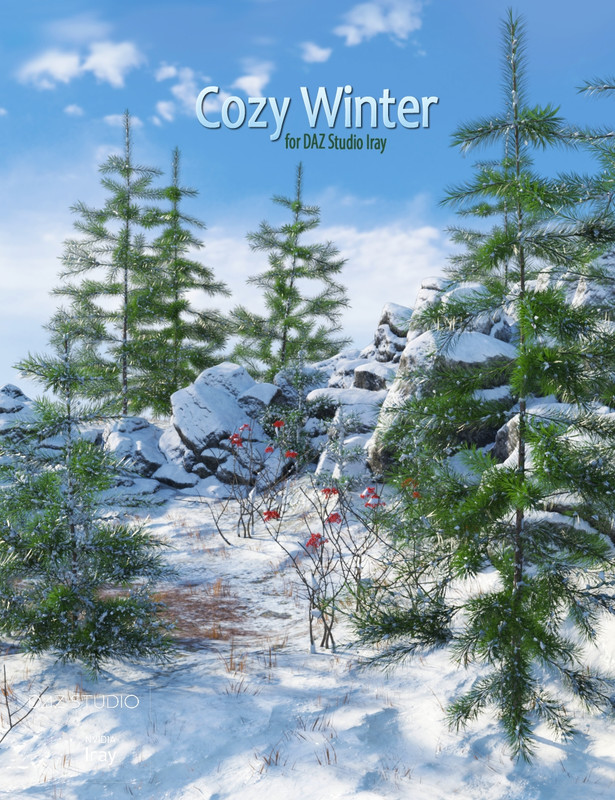 cozy winter 00 main daz3d