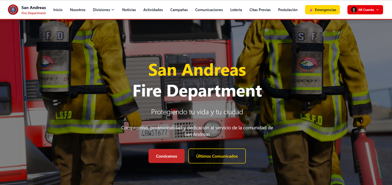 El SAFD estrena su nueva página web oficial