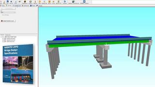 Leap bridge  AASHTO LRFD Bridge modeling & design Examples