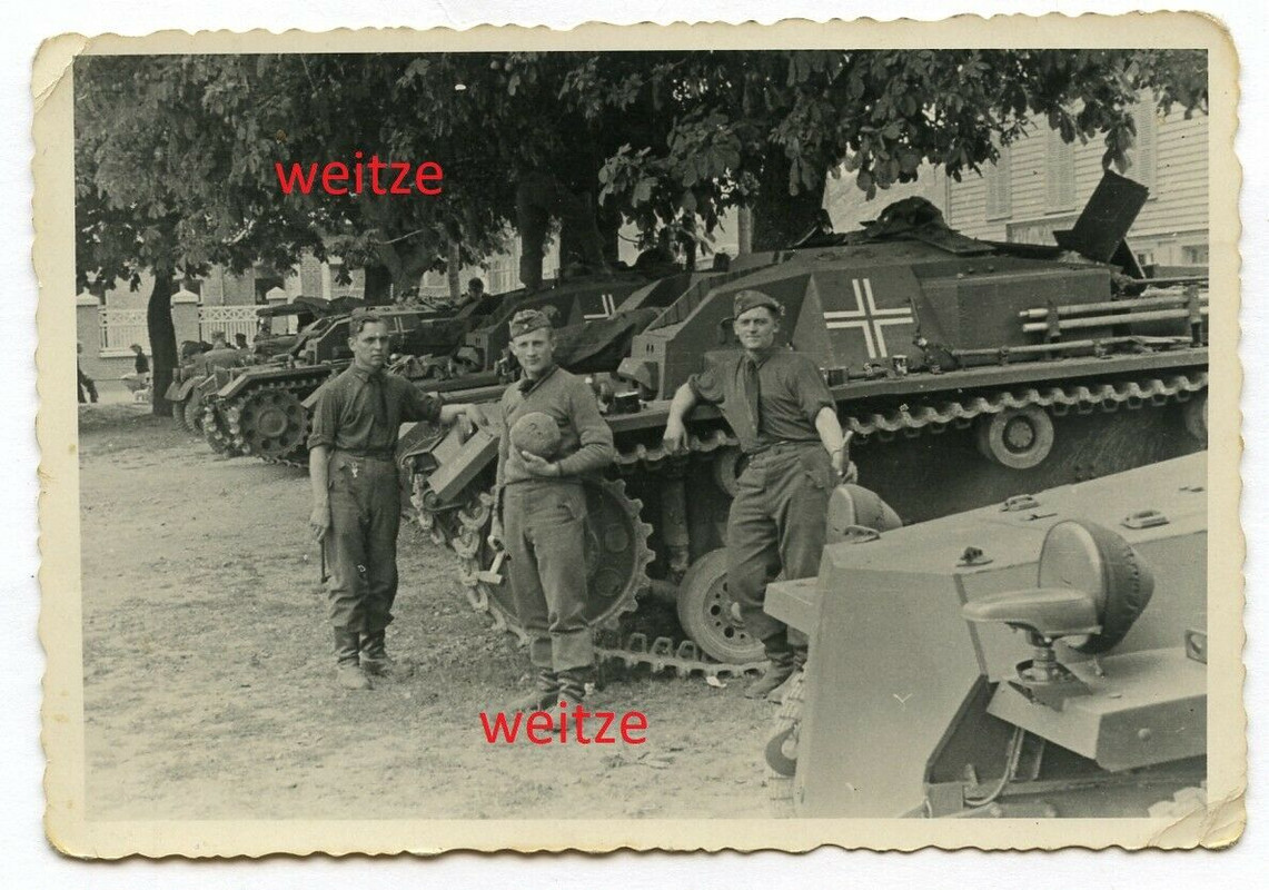 Foto Wehrmacht Sturmgeschütz 3 StuG III