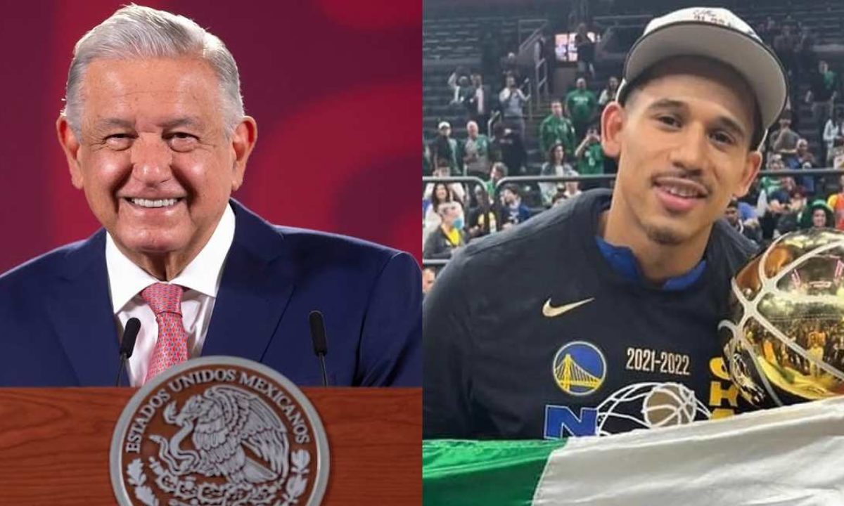 AMLO felicita a Juan Toscano por título de la NBA