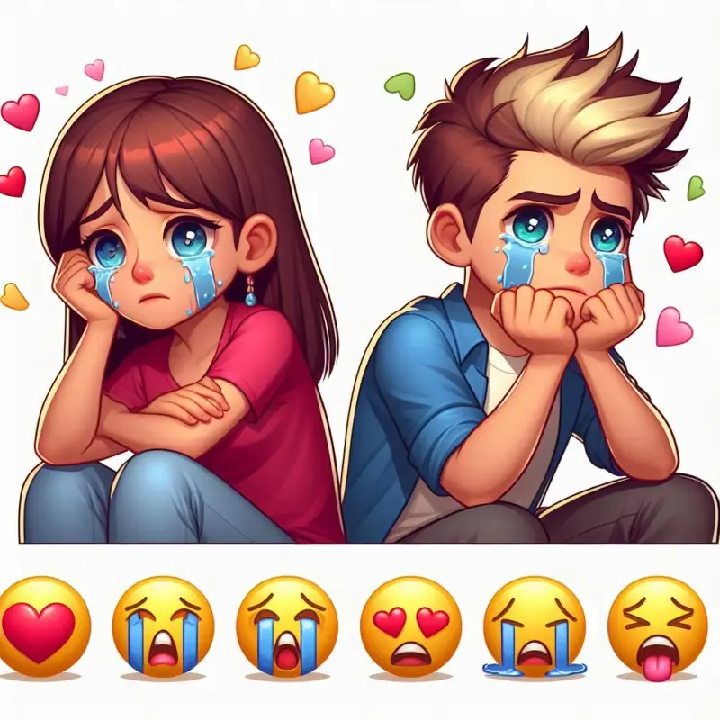 Loudly Crying Face Emoji Meanings