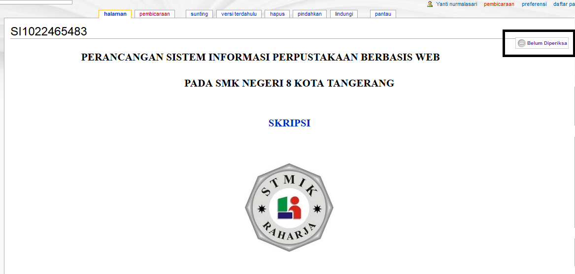 Perbedaan Laporan TA/Skripsi Yang Sudah di Review Dan