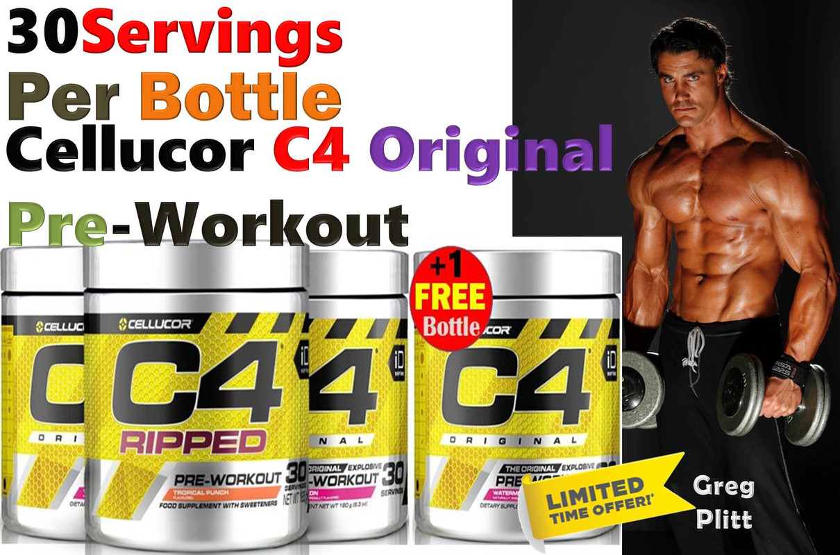 Cellulor-C4-3-Bottles-Greg-Plitt-Serving