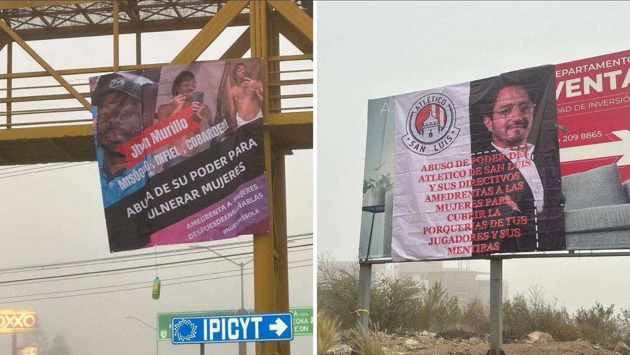 Exhiben como infiel en las calles de San Luis Potosí a jugador de la Liga MX