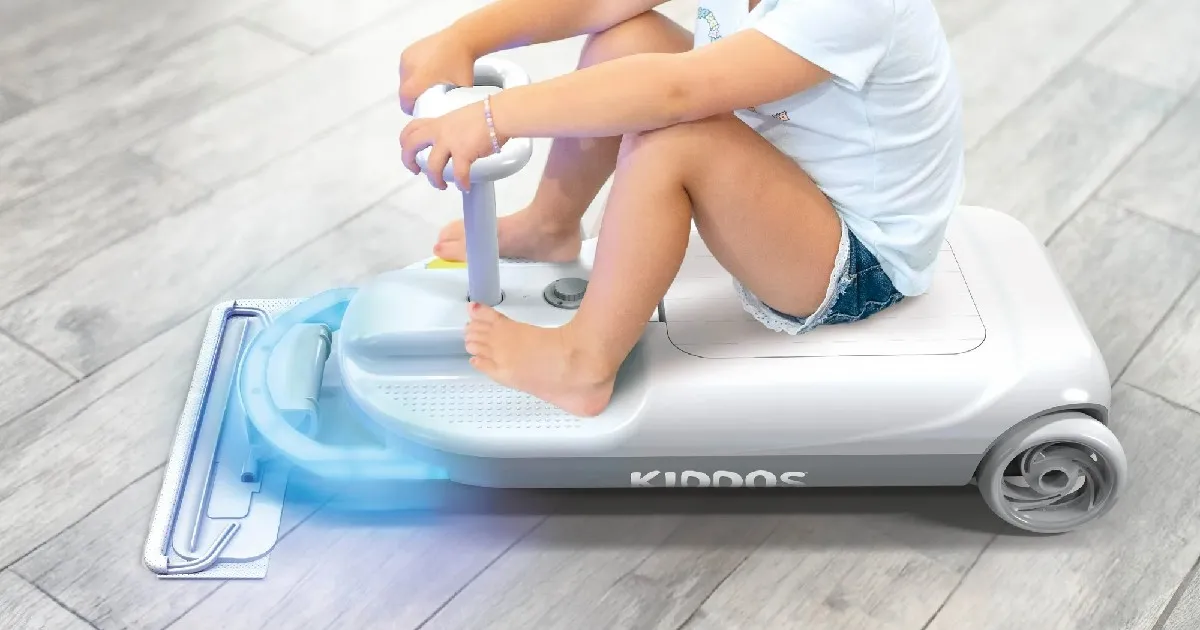 Kiddos Mop On-the-Go Kart: Fun and Functional Ride for Just 9 Kiddos Mop On-the-Go Kart: Fun and Functional Ride for Just 9