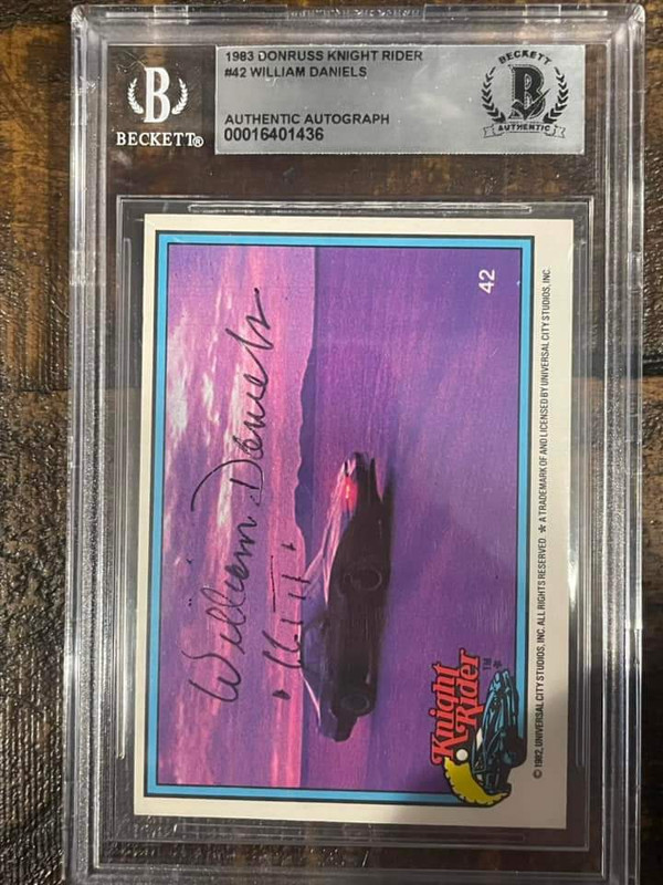 William Daniels auto