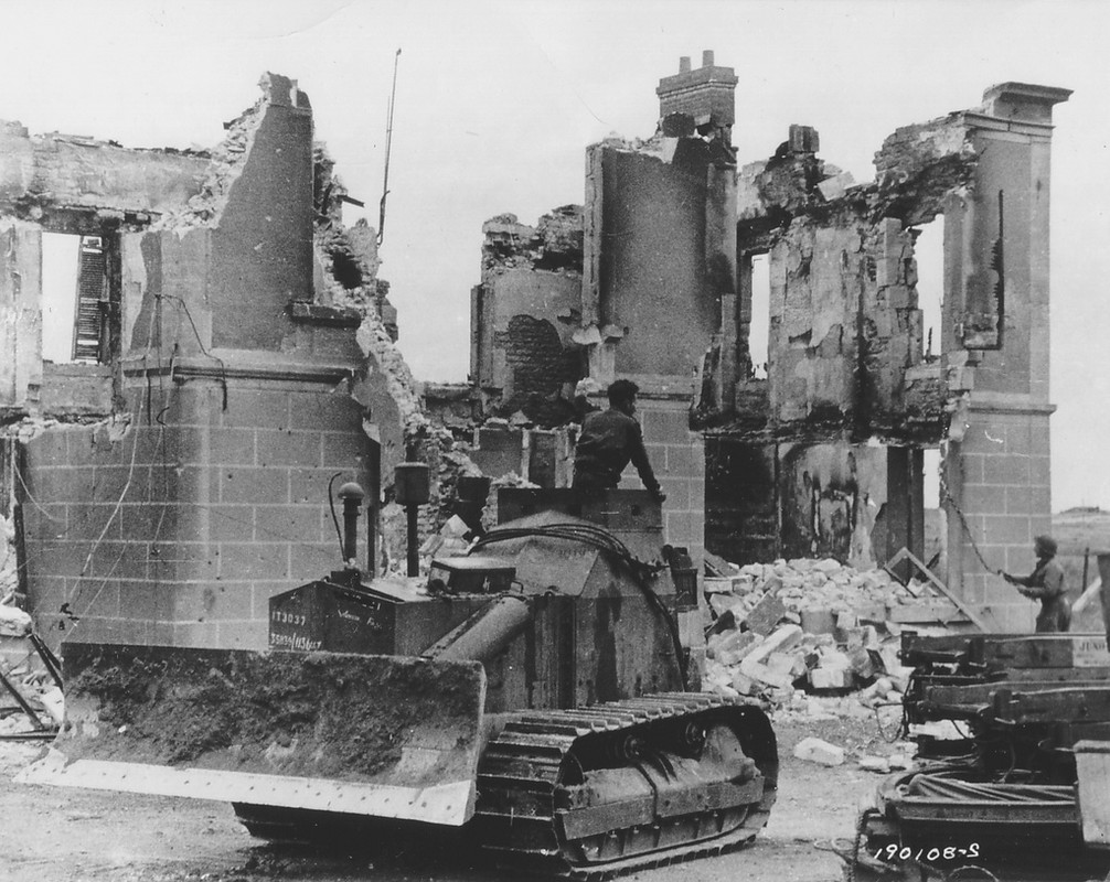 1944 Caterpillar D7 bulldozer from the Canadian 