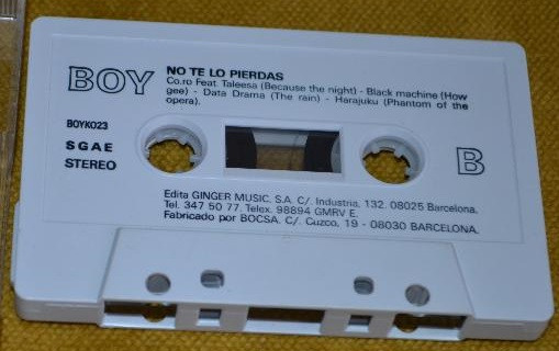 04/04/2023 - Various – No Te Lo Pierdas (2 x Cassette, Compilation, Partially Mixed)(Boy Records  – BOY-K-023)  1992 R-1209892-1474594261-9371