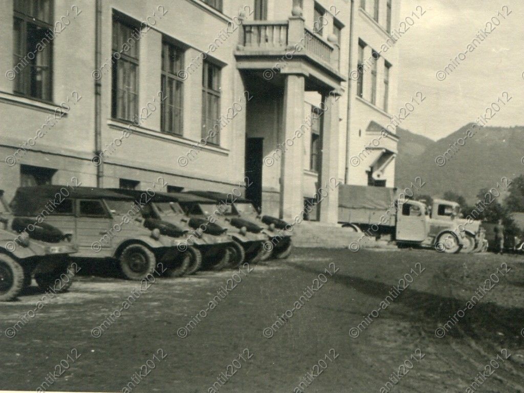 Foto, Wehrmacht, PKW, VW Typ 82 Kübelwagen, Reic
