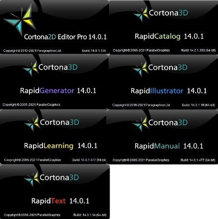 Parallel Graphics Cortona3D RapidAuthor 14.0.1