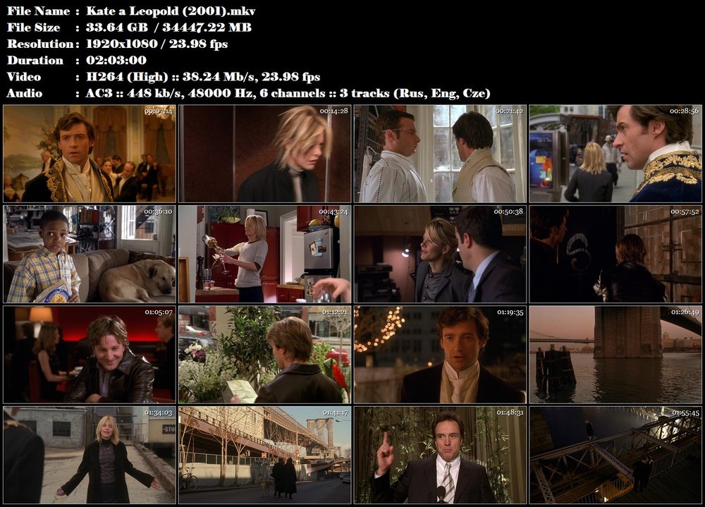 Kate a Leopold / Kate & Leopold (2001)