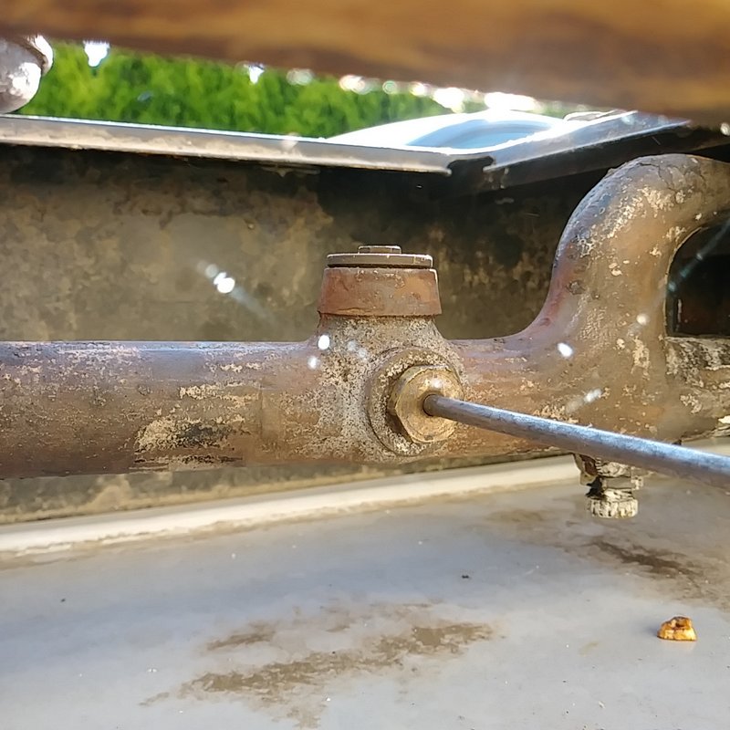 How Do I Remove This Air O Gas Burner? - The Coleman