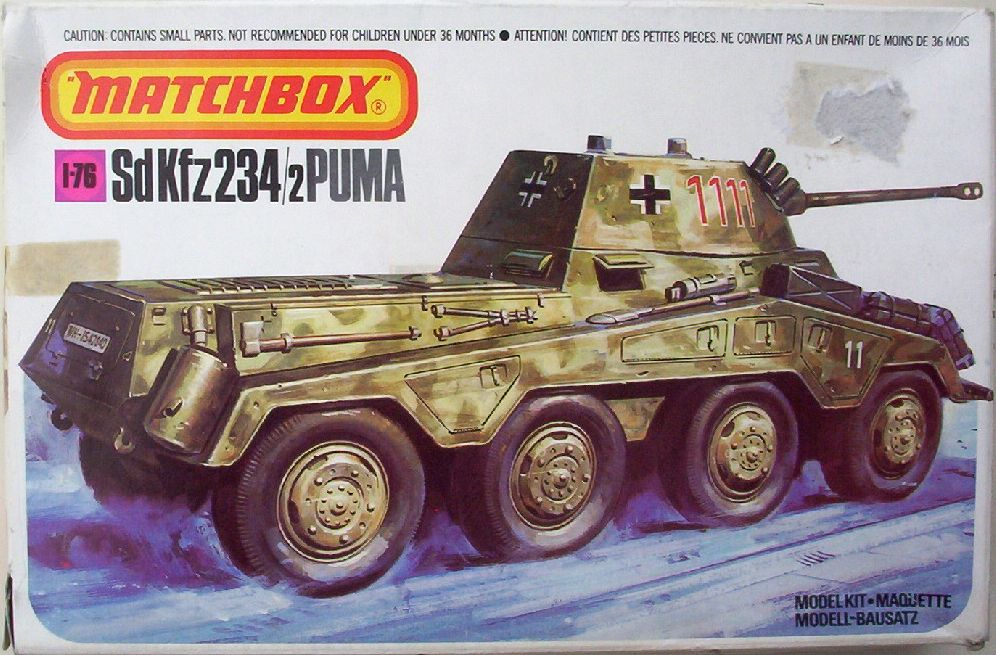Matchbox 76 Sd Kfz 234-2 Puma