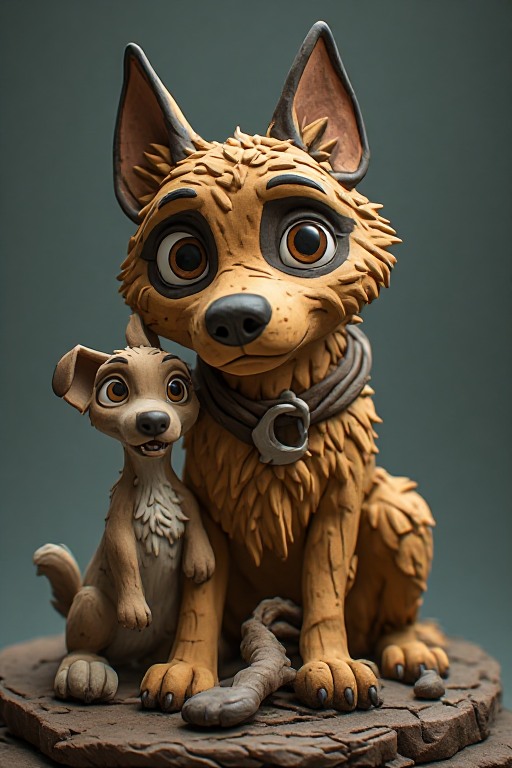 Diana-and-the-Hound-claymation-(4)